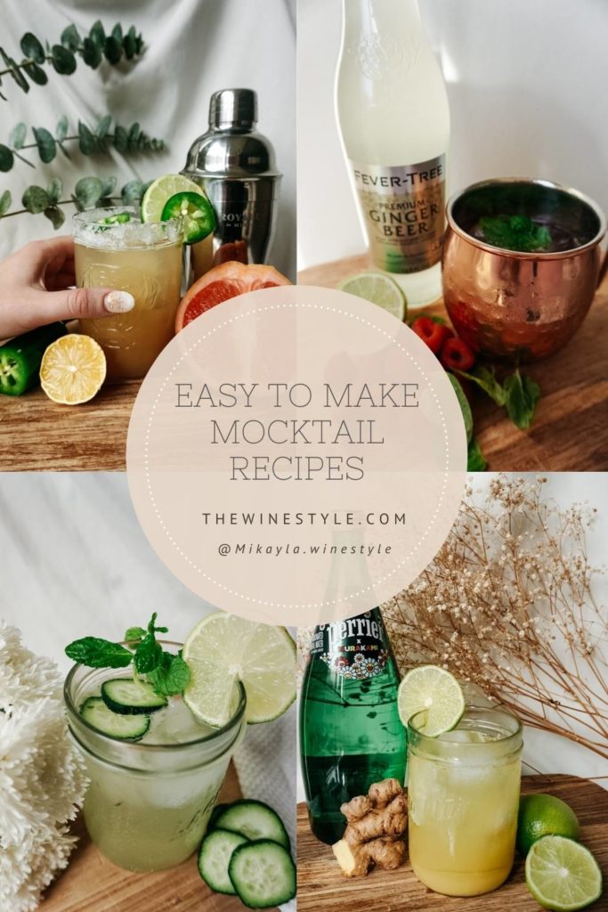 Easy to Make Mocktail Recipes