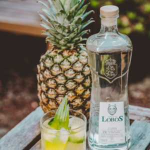 Spicy Pineapple Margarita with Lobos 1707 Tequila